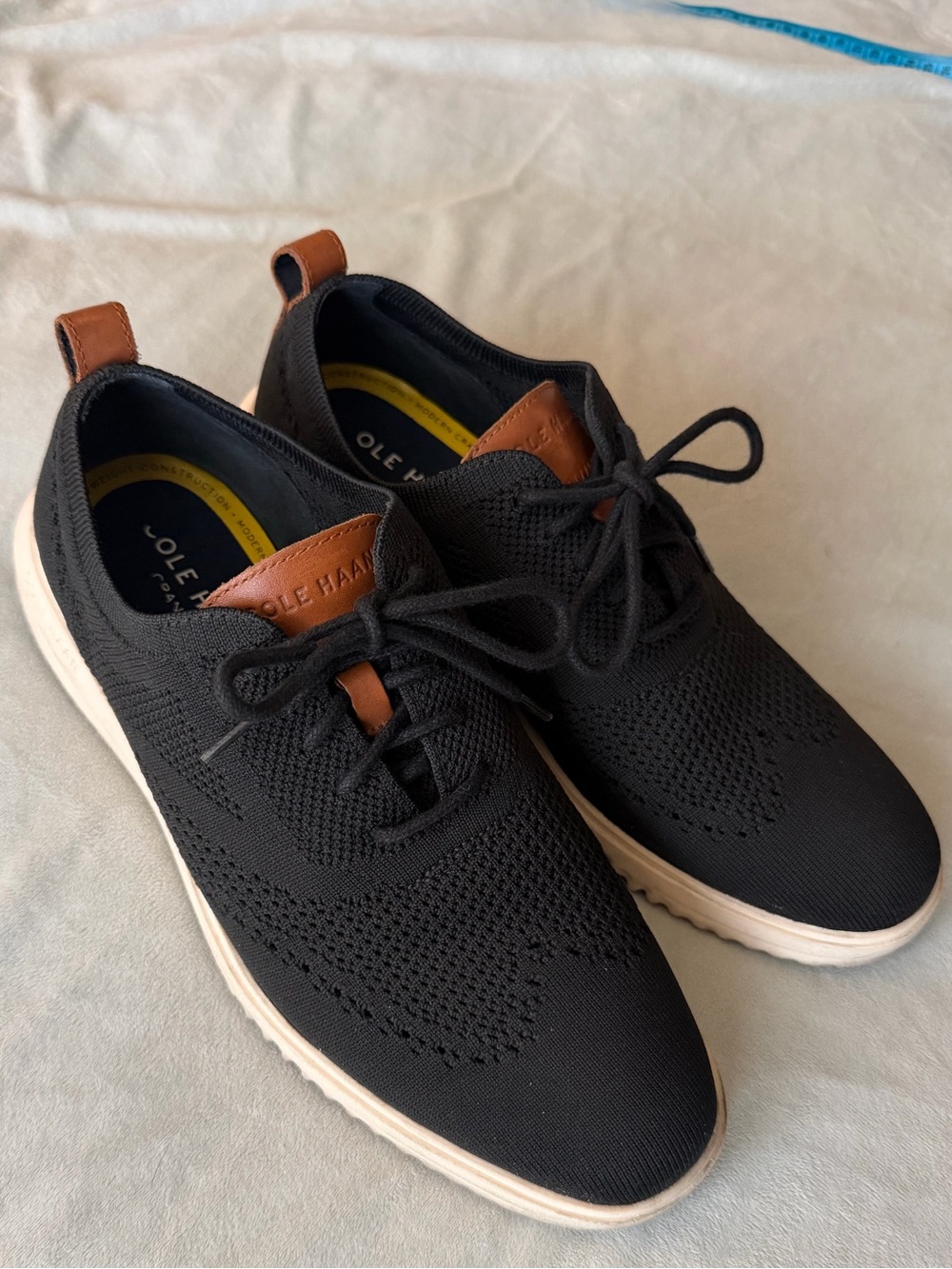 Men's Cole Haan Grand+ Stitchlite Wingtip Oxford size 10 sneakers dress shoes